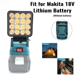 Makita lámpara LED de trabajo inalámbrica portátil de emergencia