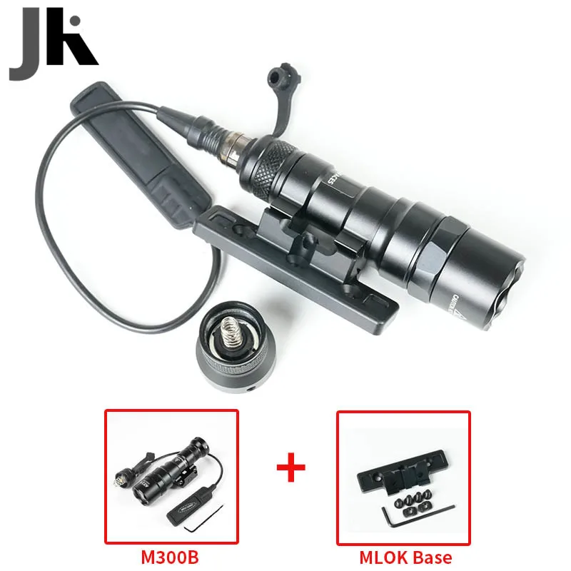 SureFire Linterna táctica M600B LED para rifle M-LOK/20mm AR15 - imagen 4