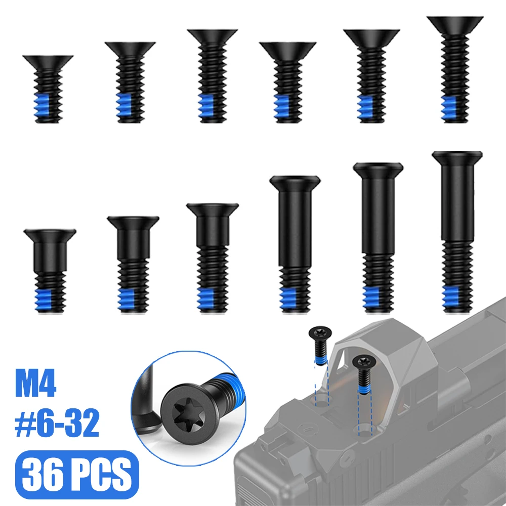 Tornillos M4 para mira punto rojo RMR/SRO Holosun - imagen 4