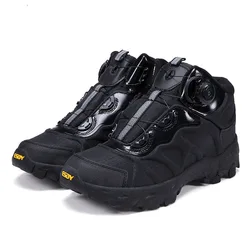 Botas tácticas camuflaje ripstop antideslizantes para senderismo