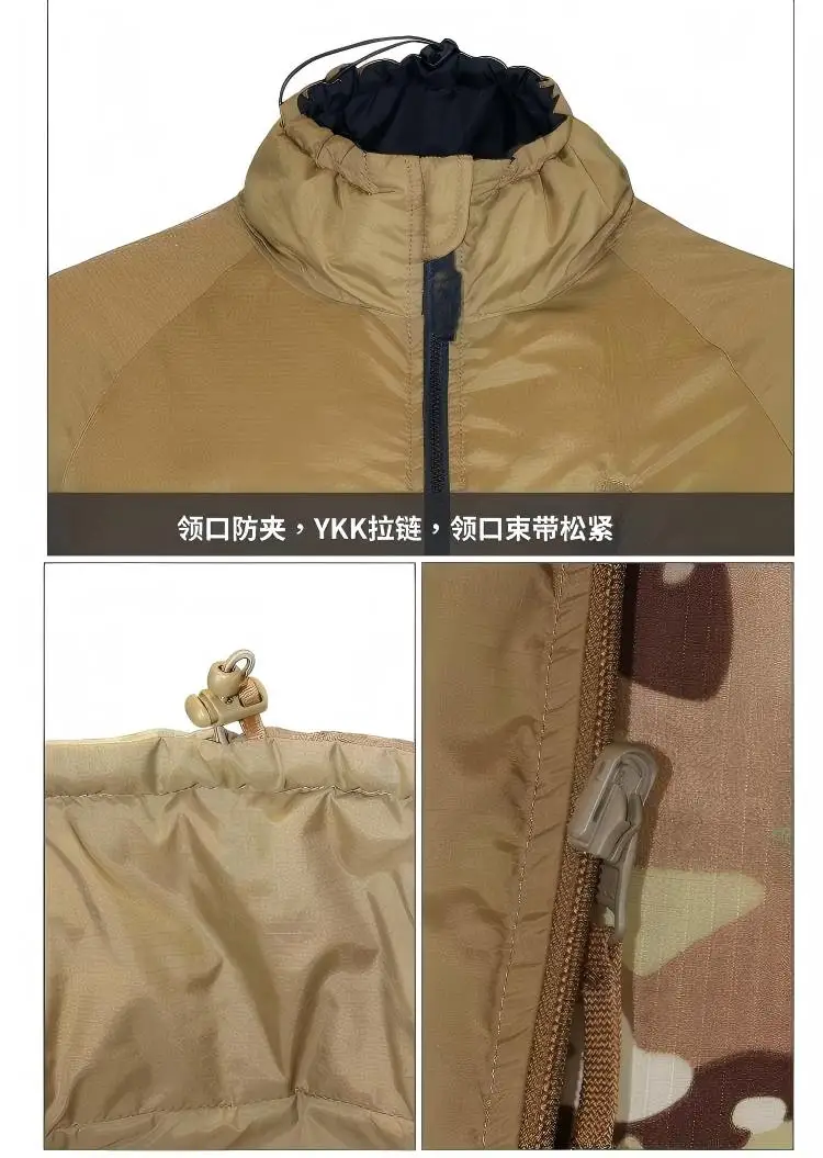 Chaqueta táctica Snowy de algodón doble cara – Cortavientos hombre - imagen 2