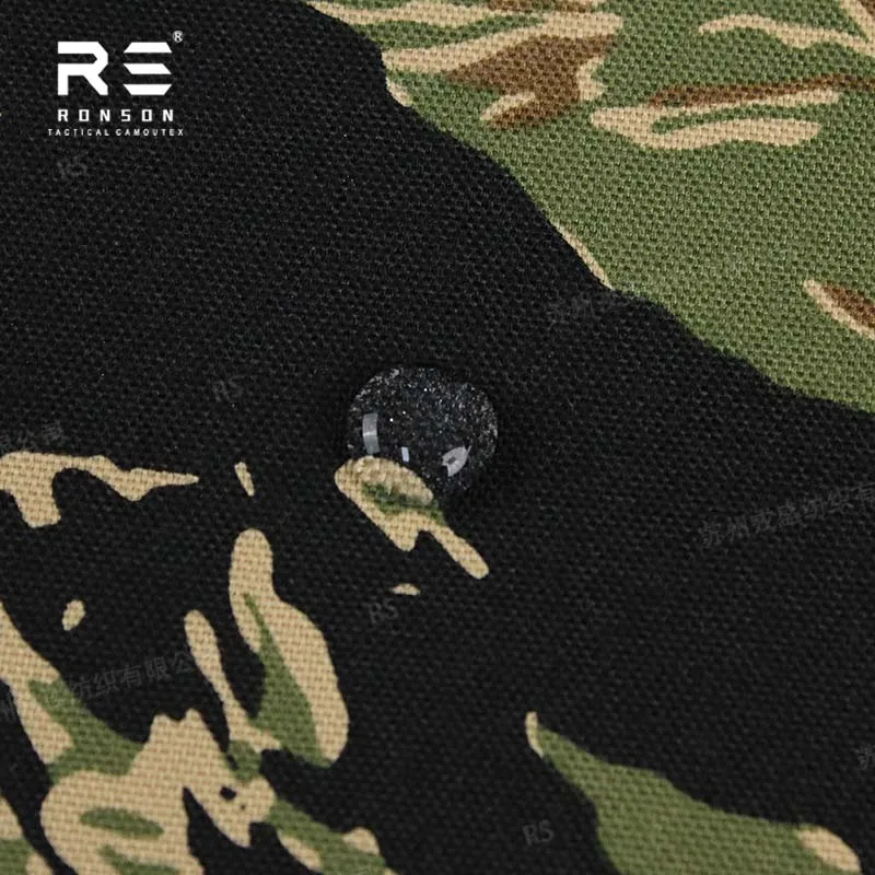 Tela nylon laminado Cordura camuflaje tigre negro MOLLE láser - imagen 3