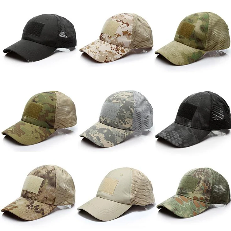 Gorra táctica de camuflaje ajustable snapback para caza y aire libre - imagen 4