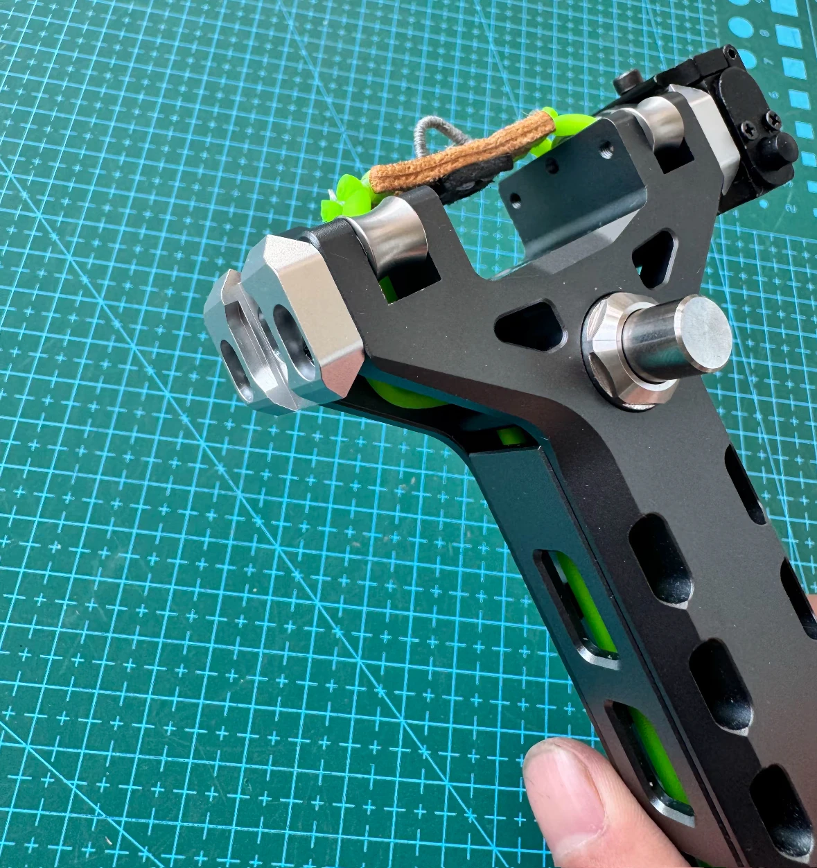 5G Slingshot riel guía CNC de aluminio aeronáutico expandible - imagen 4