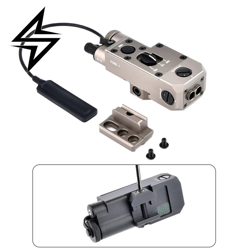 WADSN Láser IR táctico metálico con interruptor de presión - imagen 5