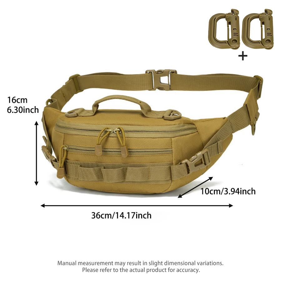 Bolsa de cintura expandible ligera con bandolera para herramientas - imagen 4