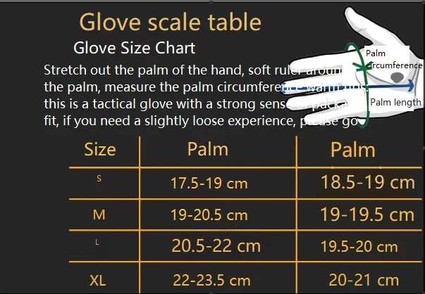 Guantes tácticos ligeros para verano