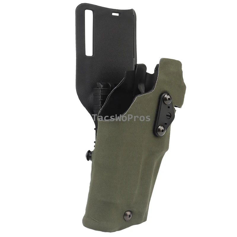 Pistolera táctica para Glock con linterna y cierre rápido en pierna - imagen 3