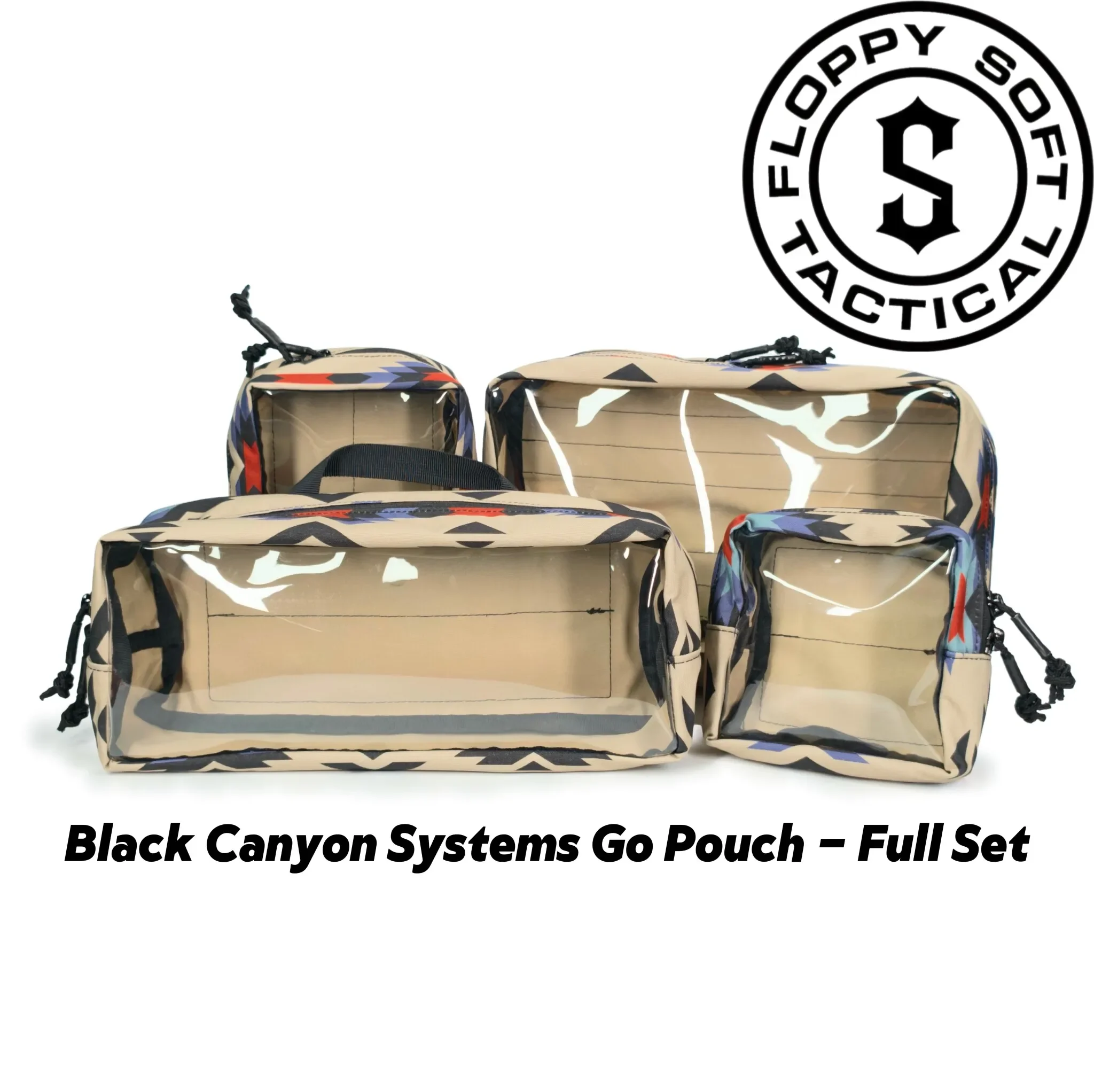 BlackCanyonSystems Bolsa de almacenamiento táctica multiusos transparente - imagen 2