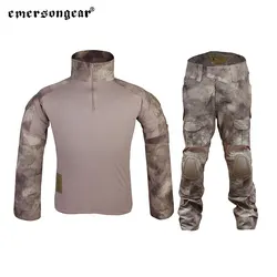 Emersongear BDU Atacs G2 – Uniforme táctico con coderas y rodilleras