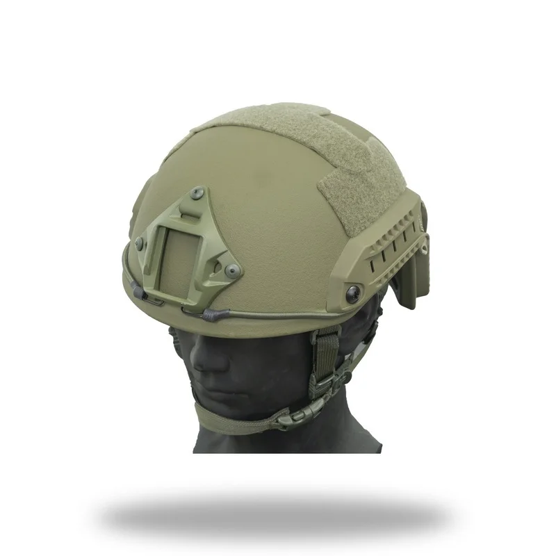 Casco balístico táctico GA23 en color verde