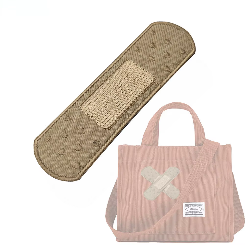 Parche médico militar bordado con velcro tipo gancho y bucle - imagen 4