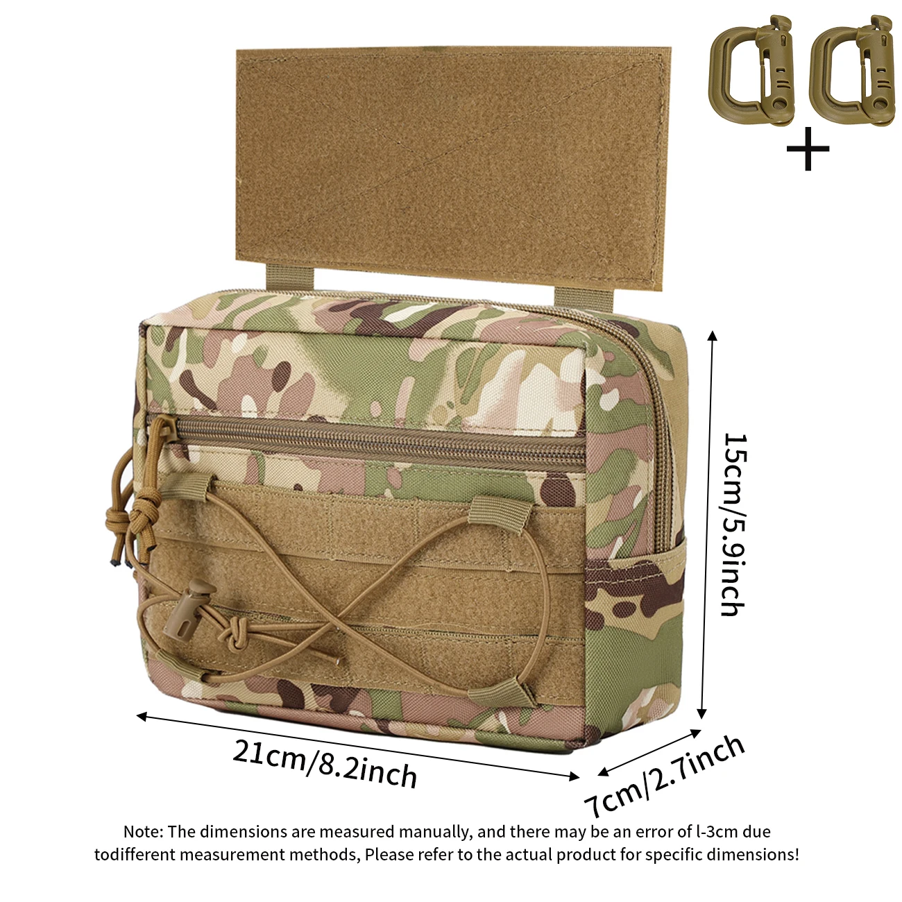 Bolsa de accesorios táctica Magic Sticky para chaleco de caza - imagen 5