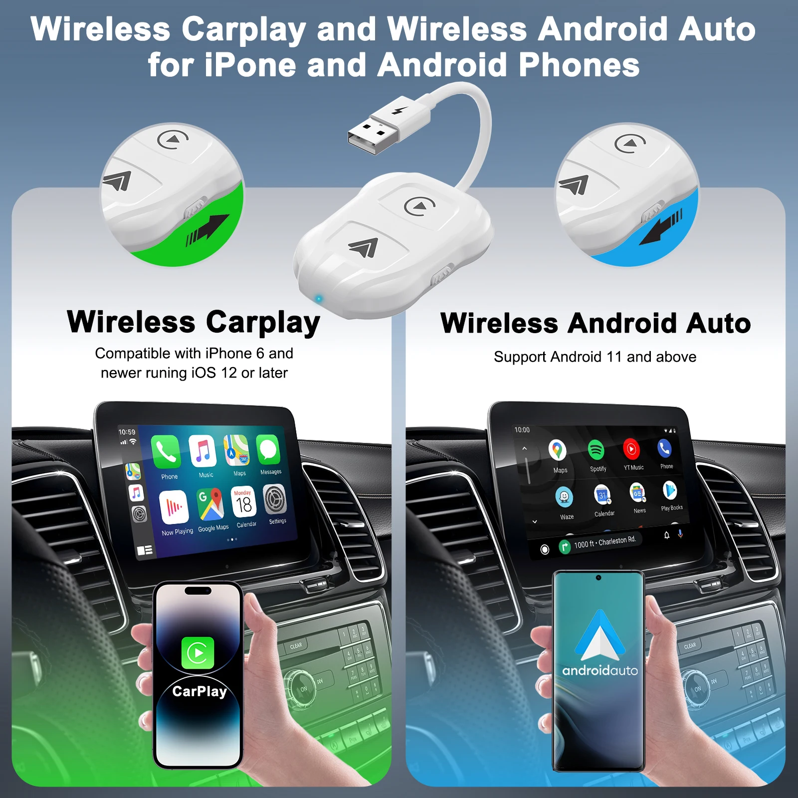 CarPlay inalámbrico visual