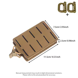 Bolsa táctica modular porta herramientas en nylon resistente