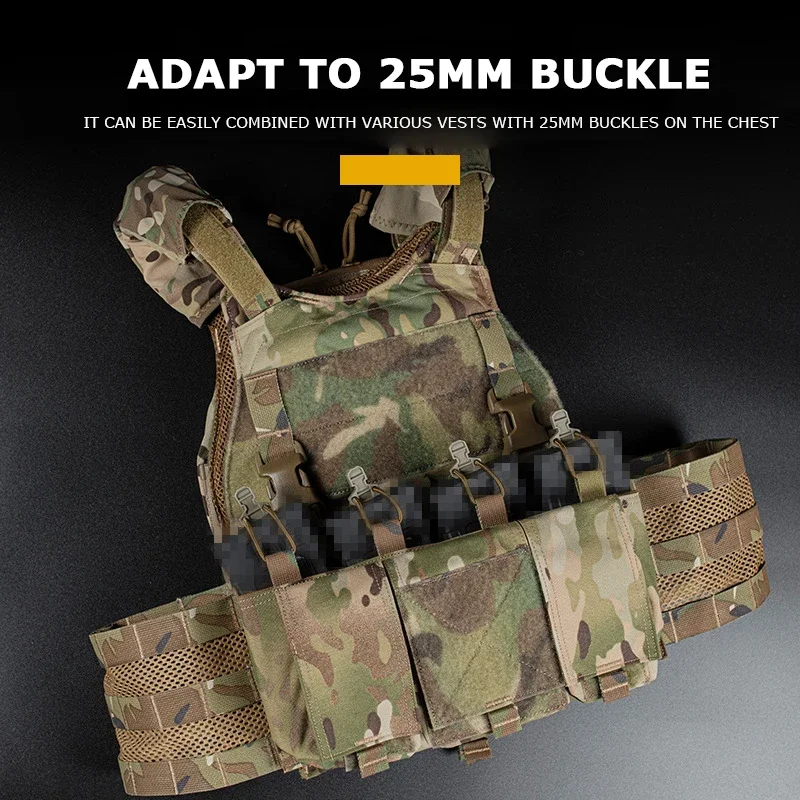 Portacargadores 5.56mm M4 M16 AR para chaleco táctico - imagen 5