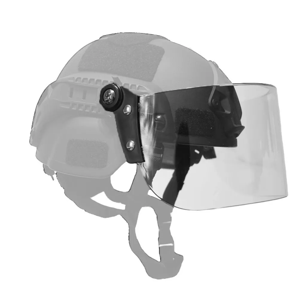 Montaje sobre casco táctico