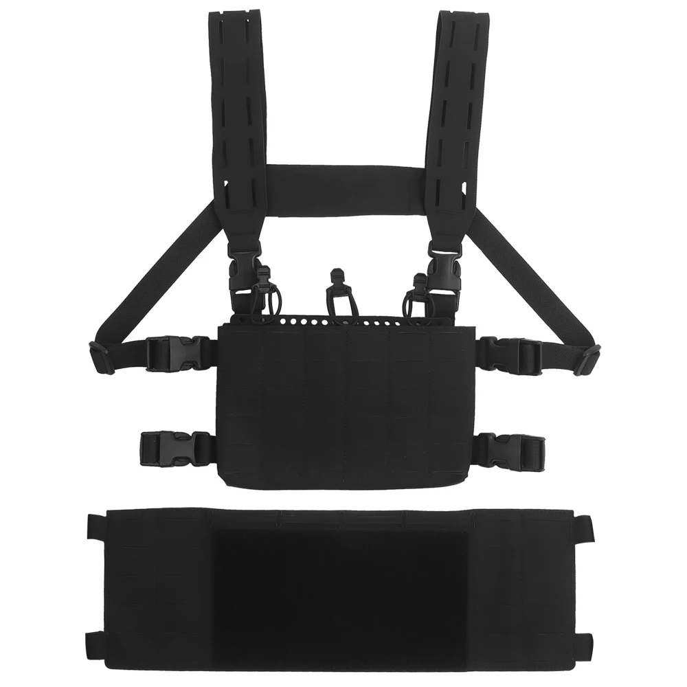 Chaleco táctico MOLLE modular para caza y entrenamiento de tiro - imagen 2
