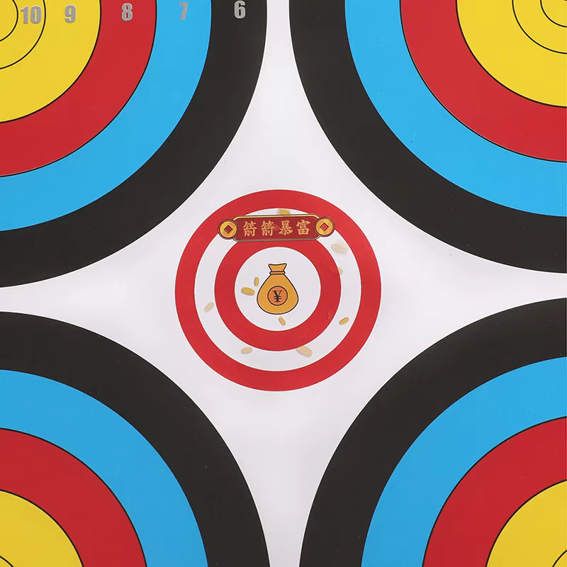 Papel objetivo mate para tiro con arco y practica de flechas tactico - imagen 4
