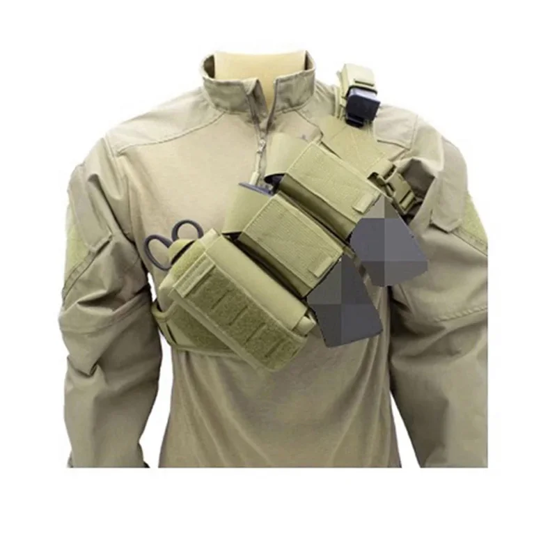 Chaleco táctico exterior con correas de hombro ajustables - imagen 5