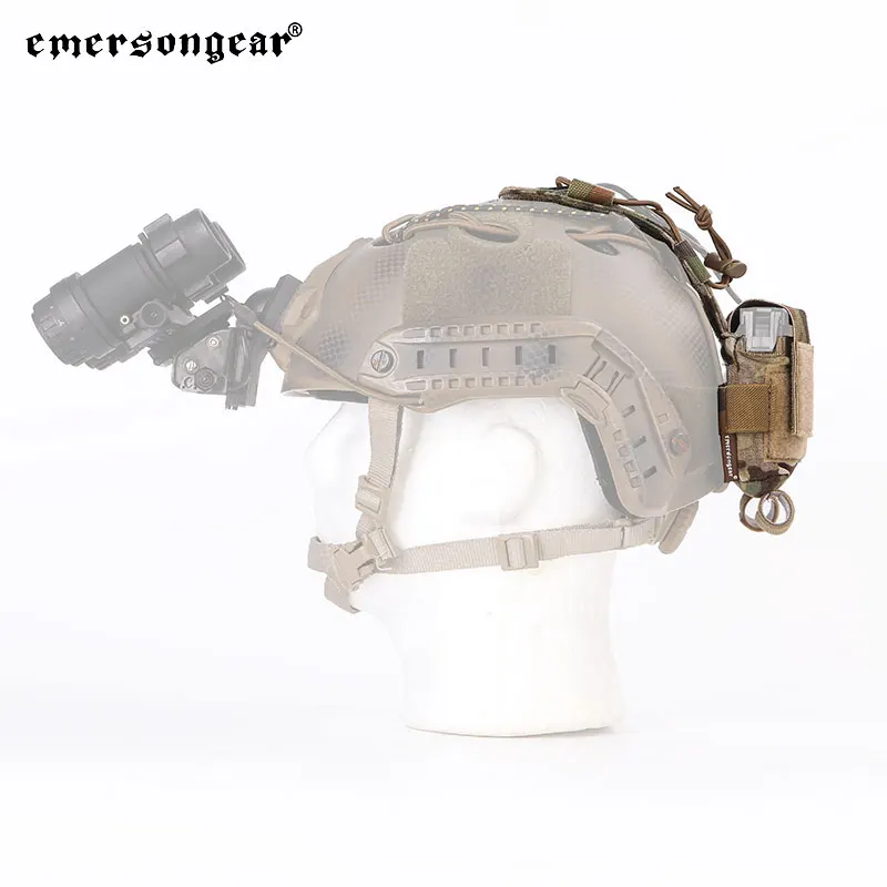Emersongear MK2 Portabaterías casco táctico – Nylon caza y montaña - imagen 5