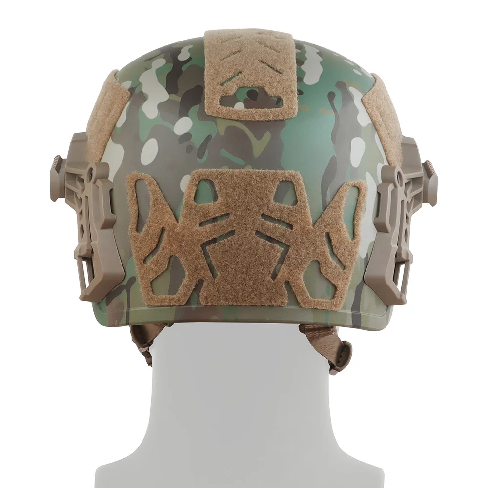 Casco táctico Airsoft Team Wendy FAST transpirable con barboquejo