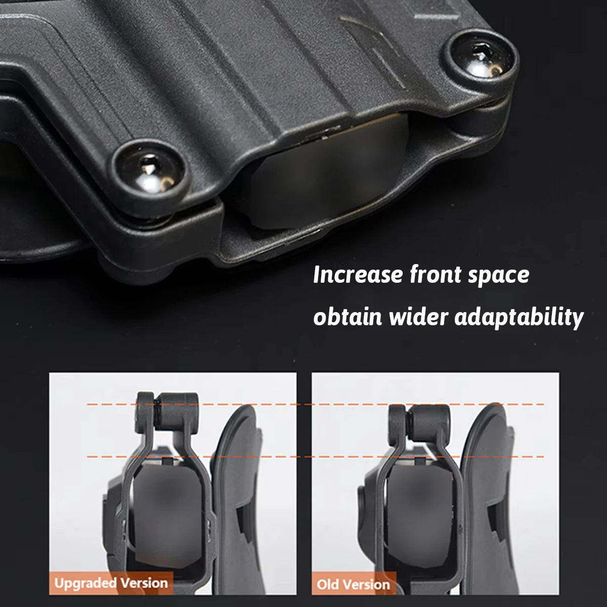 Cytac funda pistola táctica desenfunde rápido universal cinturón - imagen 4