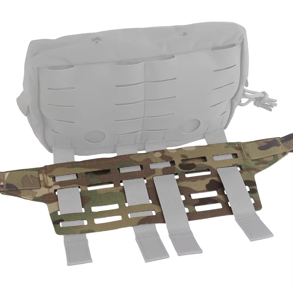 Panel adaptador subcarga SLAP MOLLE ancho con ranuras riñonera táctica - imagen 2