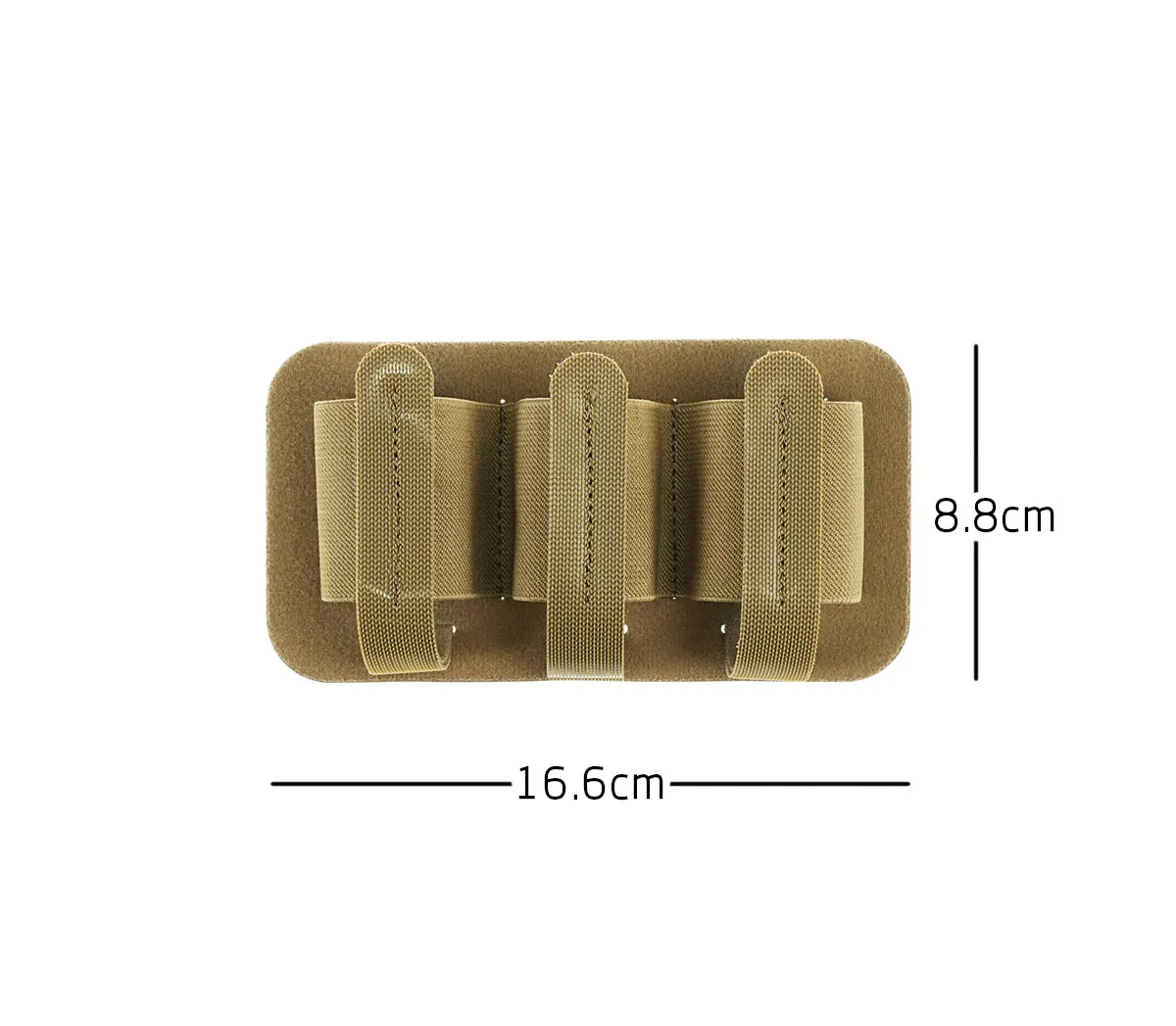 Inserto triple para flashbang de 40mm con doble gancho
