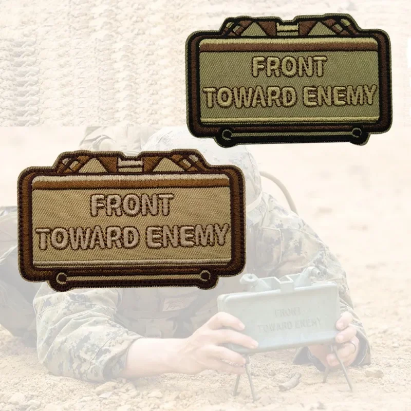 Front Toward Enemy Parche Bordado M18A1 Claymore Táctico