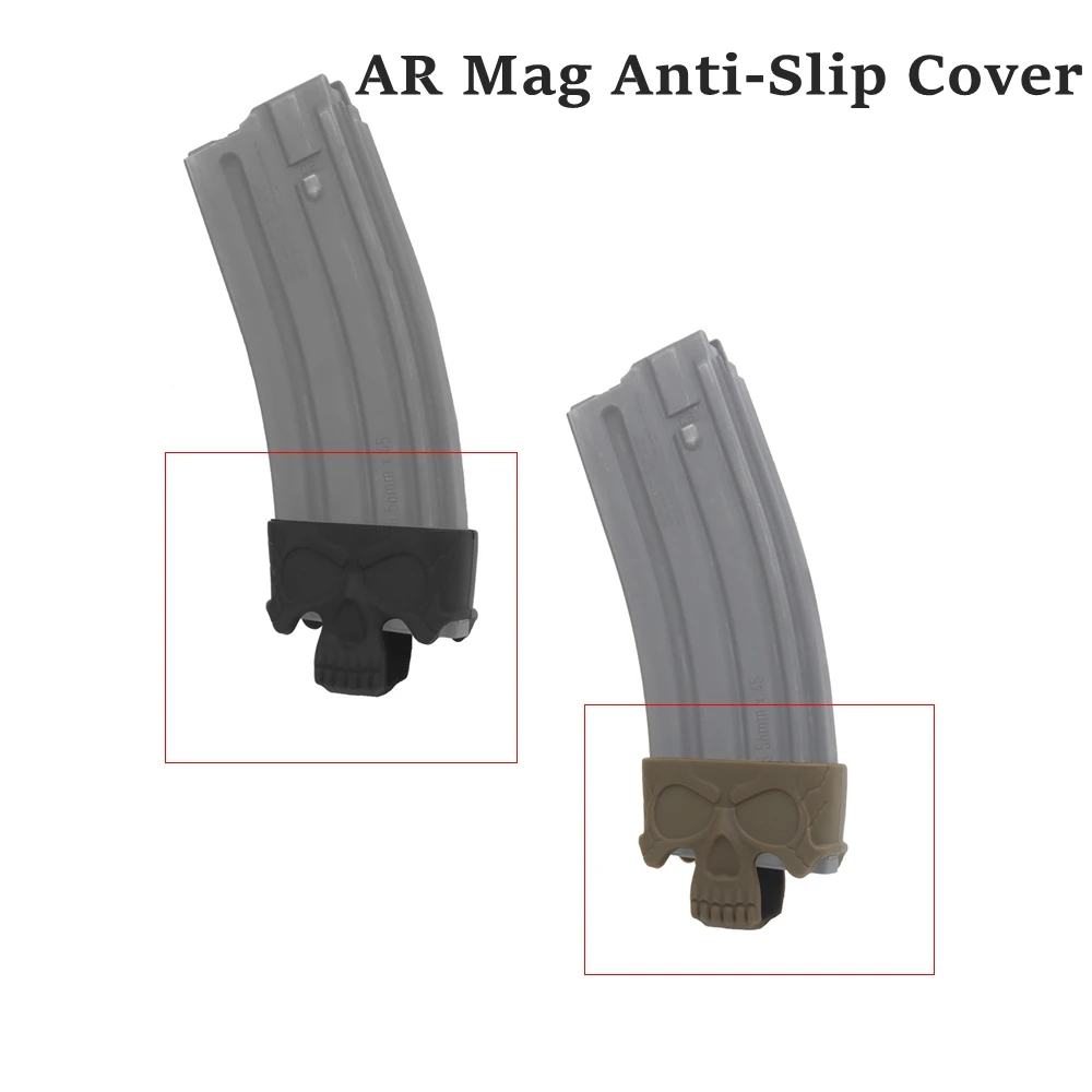 AR Mag cubiertas antideslizantes calavera flexibles para cargadores - imagen 5