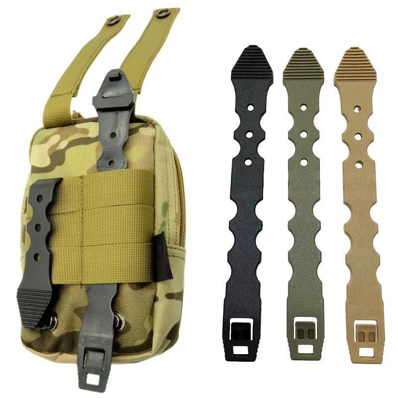 Clip táctico MOLLE liberación rápida para mochila y chaleco