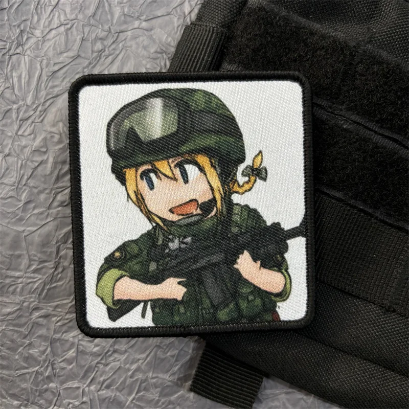 Conjunto de parches Waifu
