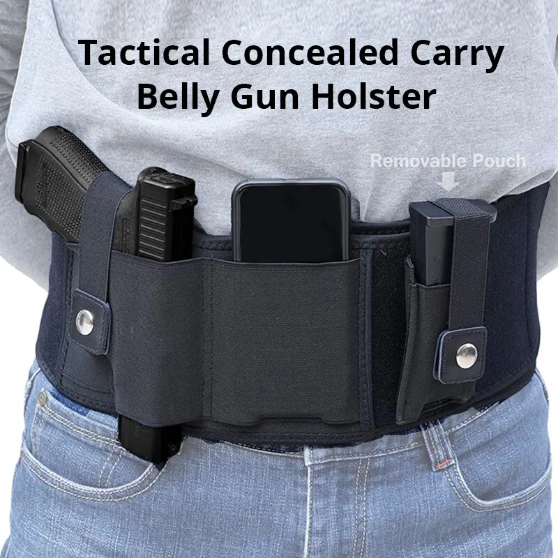 Funda táctica interior oculta para pistola con bolsa de cargador
