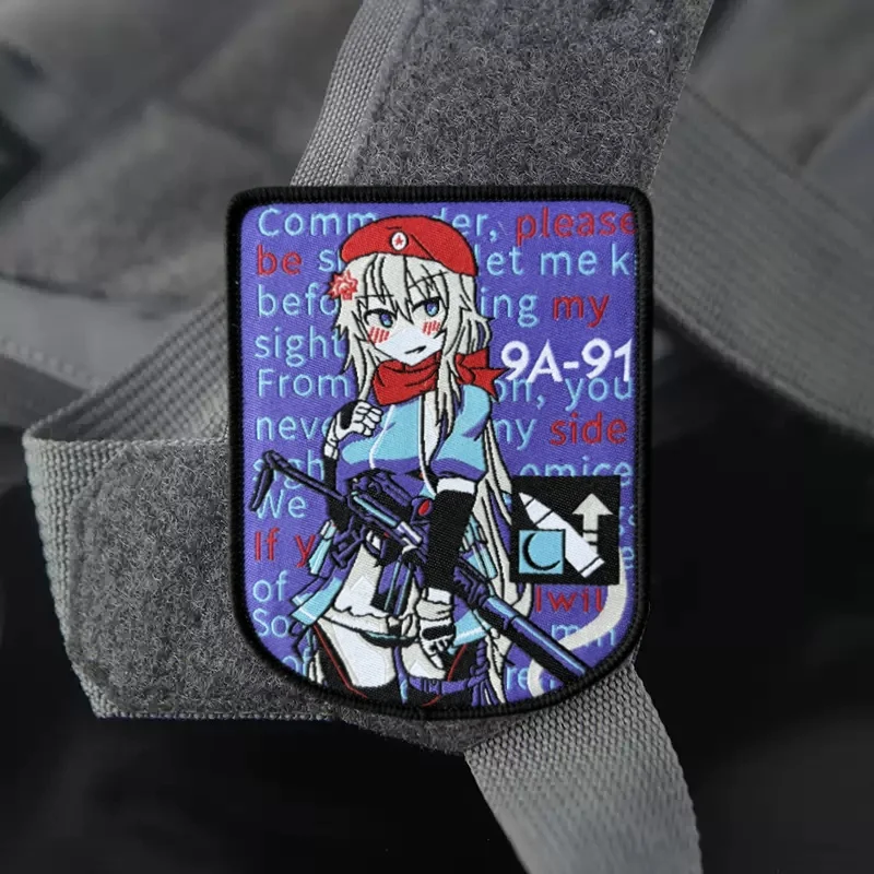 Parche táctico velcro para mochila – Diseño militar resistente - imagen 5