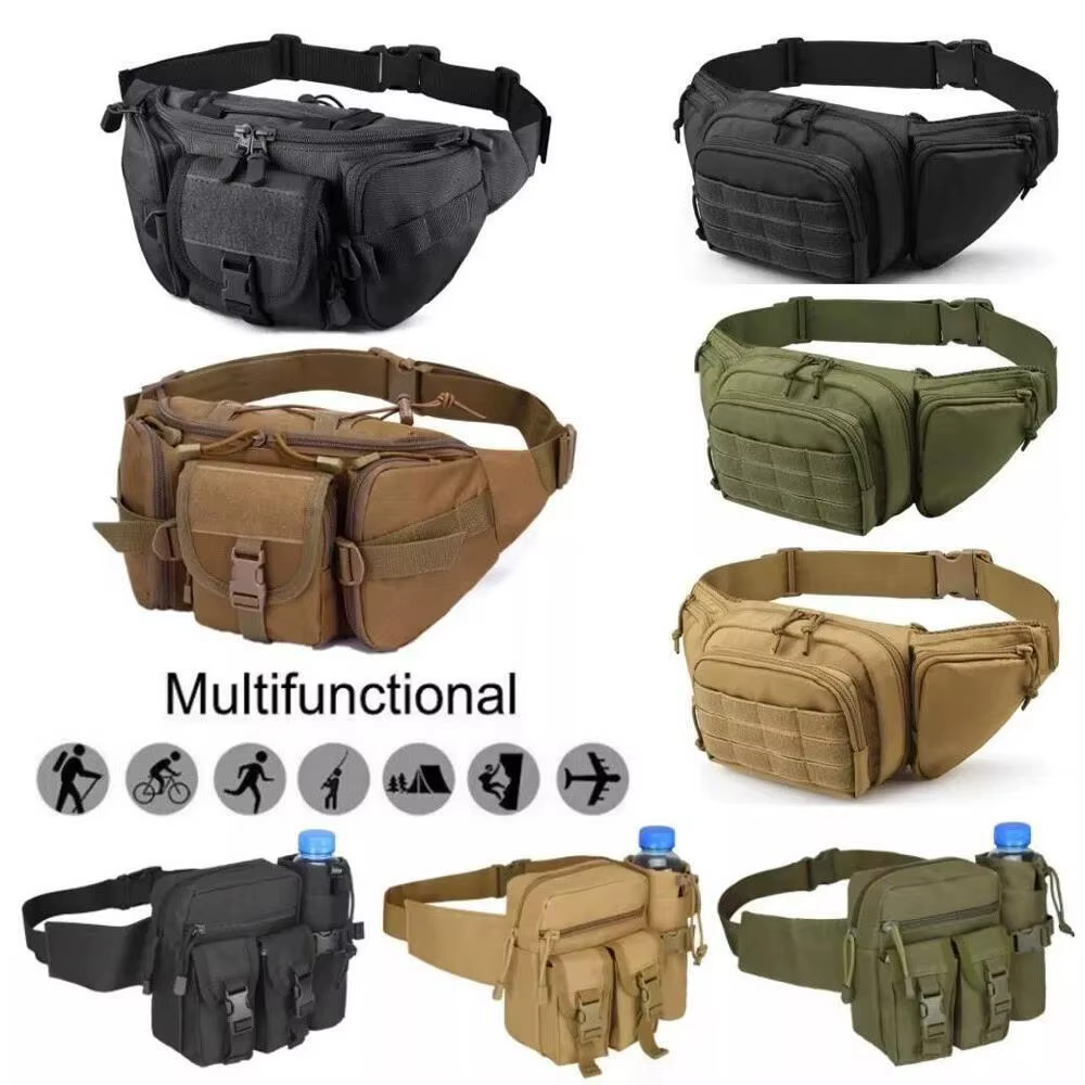 Riñonera táctica oculta con portafundas para pistola EDC