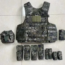 Chaleco táctico MOLLE de liberación rápida para caza