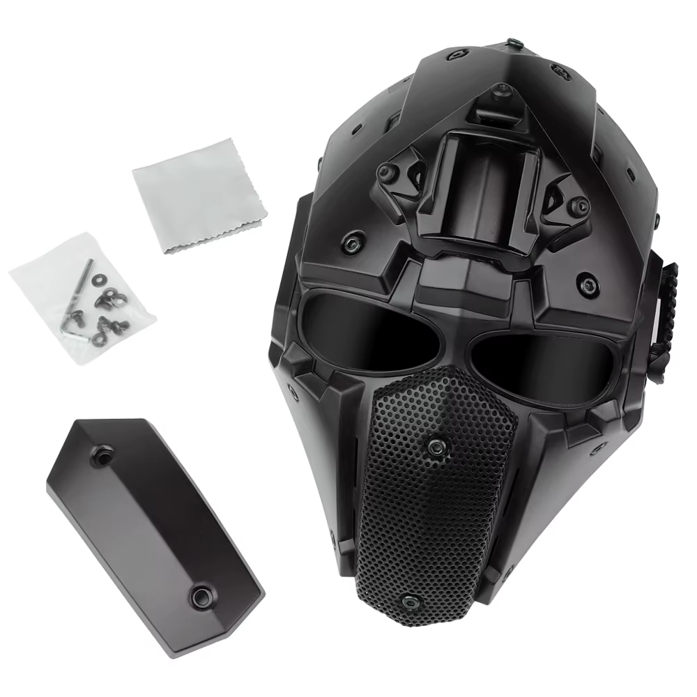 Máscara táctica airsoft transpirable protección facial completa outdoor