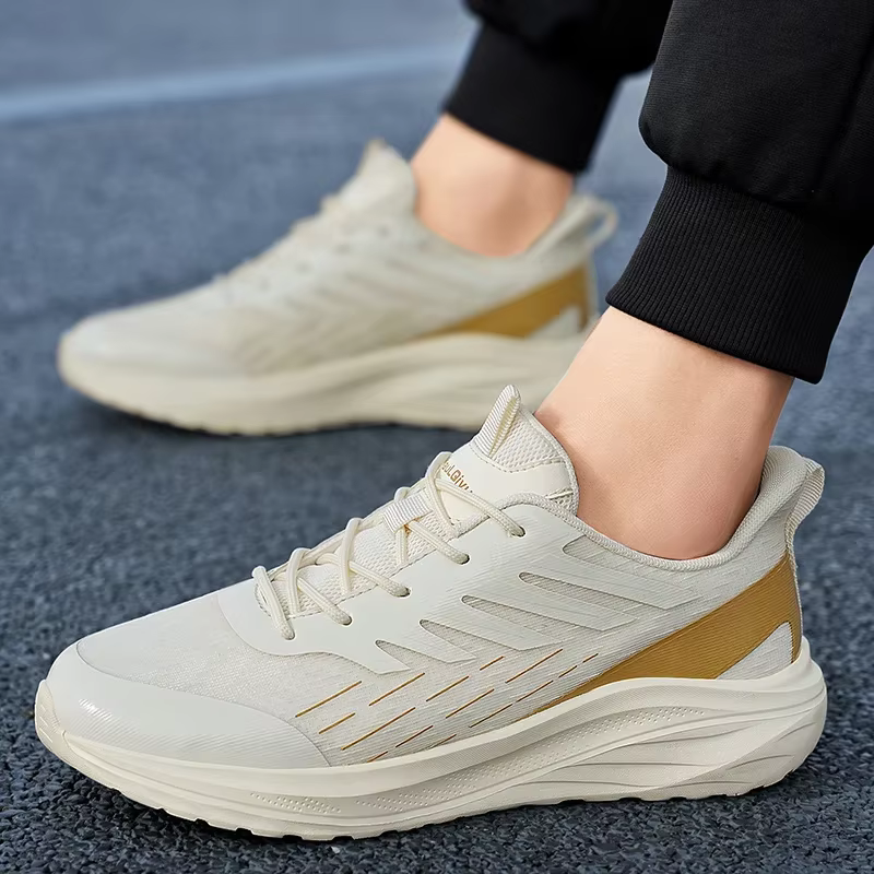 Zapatillas deportivas hombre cordones ligera suela mesh transpirable - imagen 3