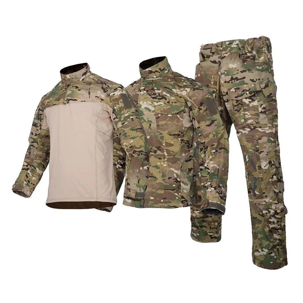 Traje de Combate Táctico tipo Frog – Uniforme camuflaje transpirable