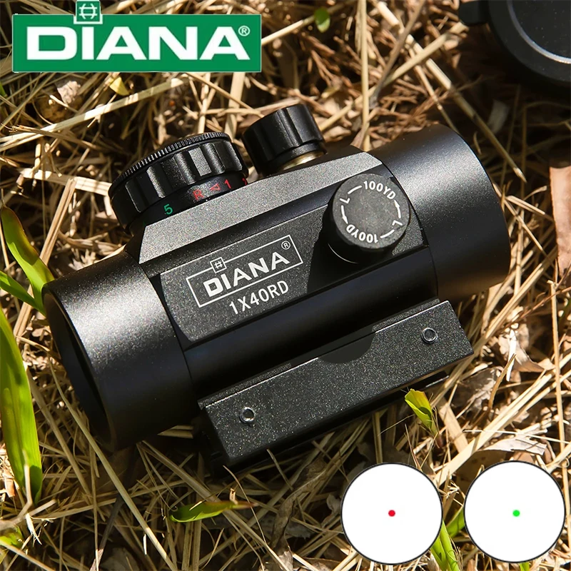 DIANA Mira punto rojo y verde para rifle con óptica exterior - imagen 3