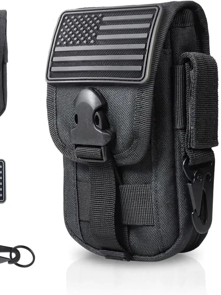 Hebillas y correas MOLLE en la funda táctica