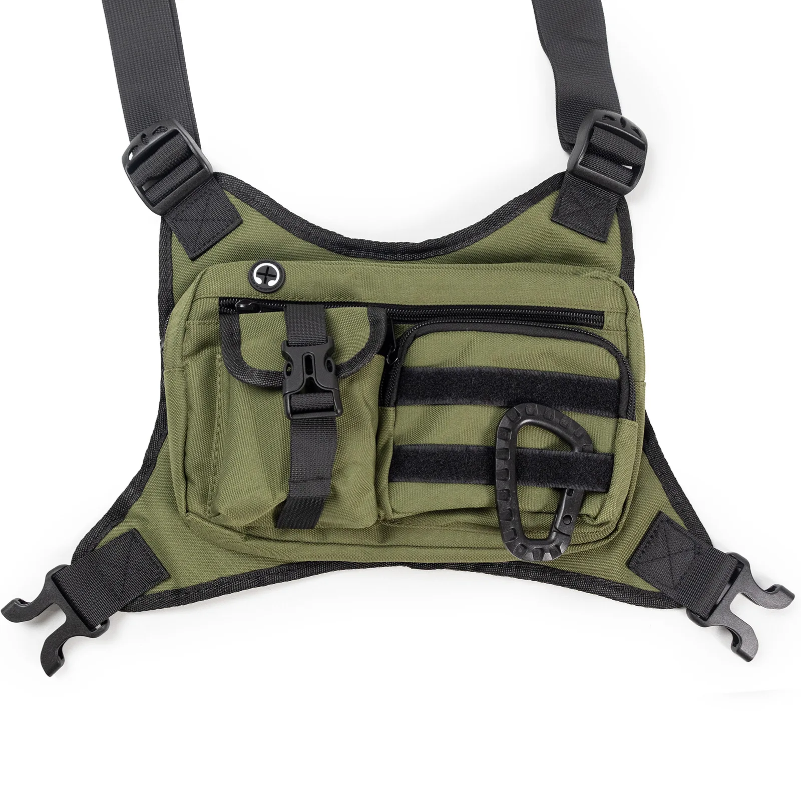 Bolsa táctica de pecho hombre EDC para chaleco exterior - imagen 2