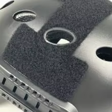 Detalle del soporte NVG y acolchado interior