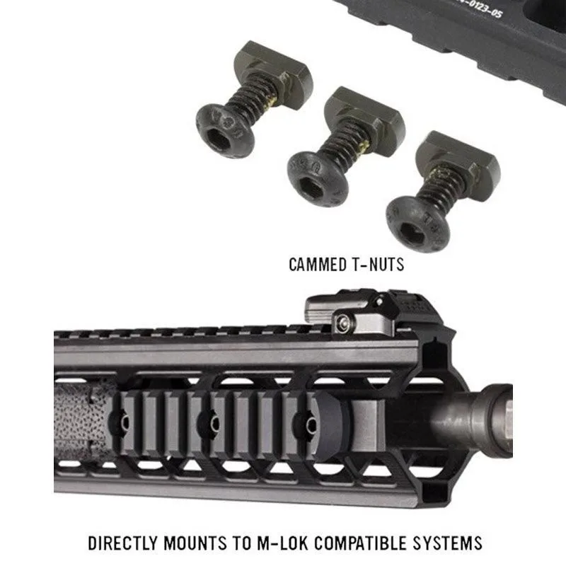 MOE Tacitical riel Picatinny M-Lok KeyMod de polímero Airsoft - imagen 2