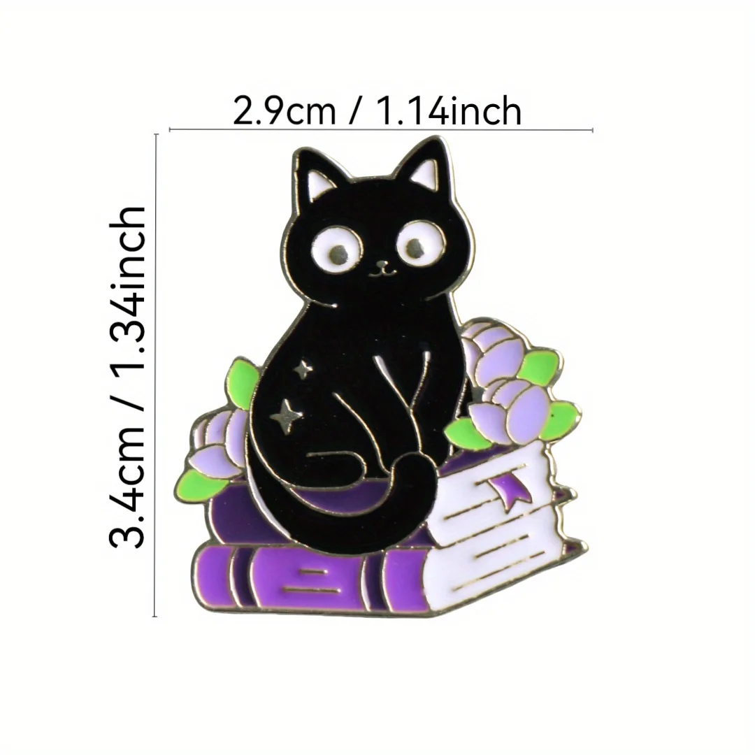 Pin esmaltado metal animales de dibujos para solapa y mochila - imagen 3