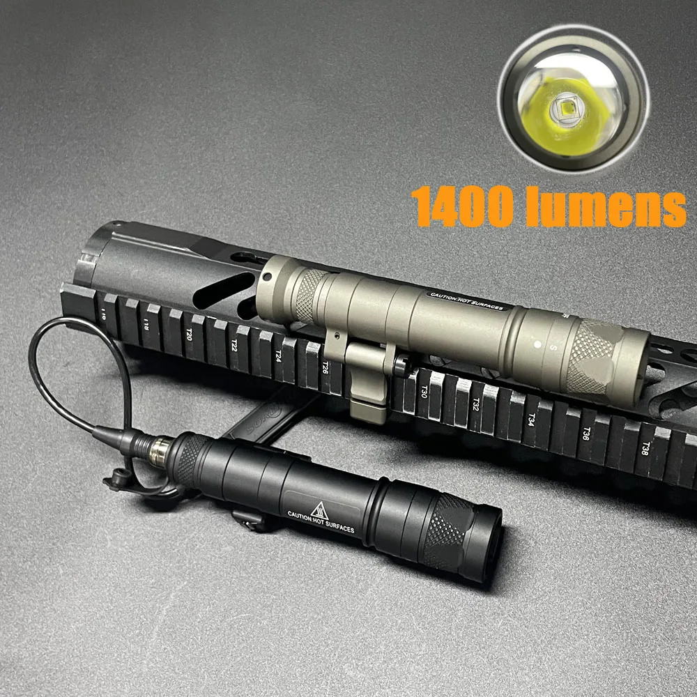 Linterna táctica para rifle LED estroboscópica blanca de caza - imagen 2