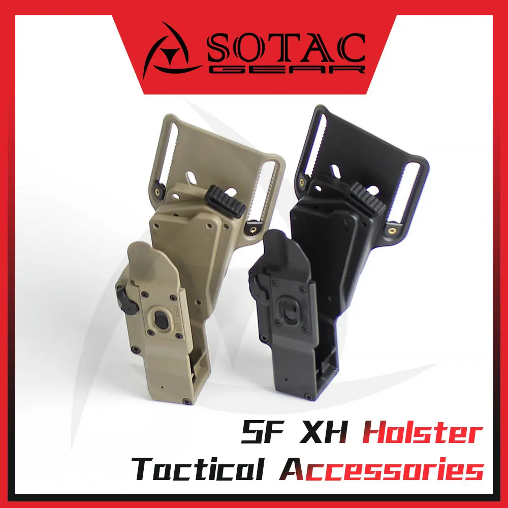 Wea-pon funda táctica para linterna XH15/XH35/X300UH-B para caza
