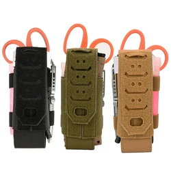 Soporte MOLLE táctico para torniquete y tijeras EMT con corte láser
