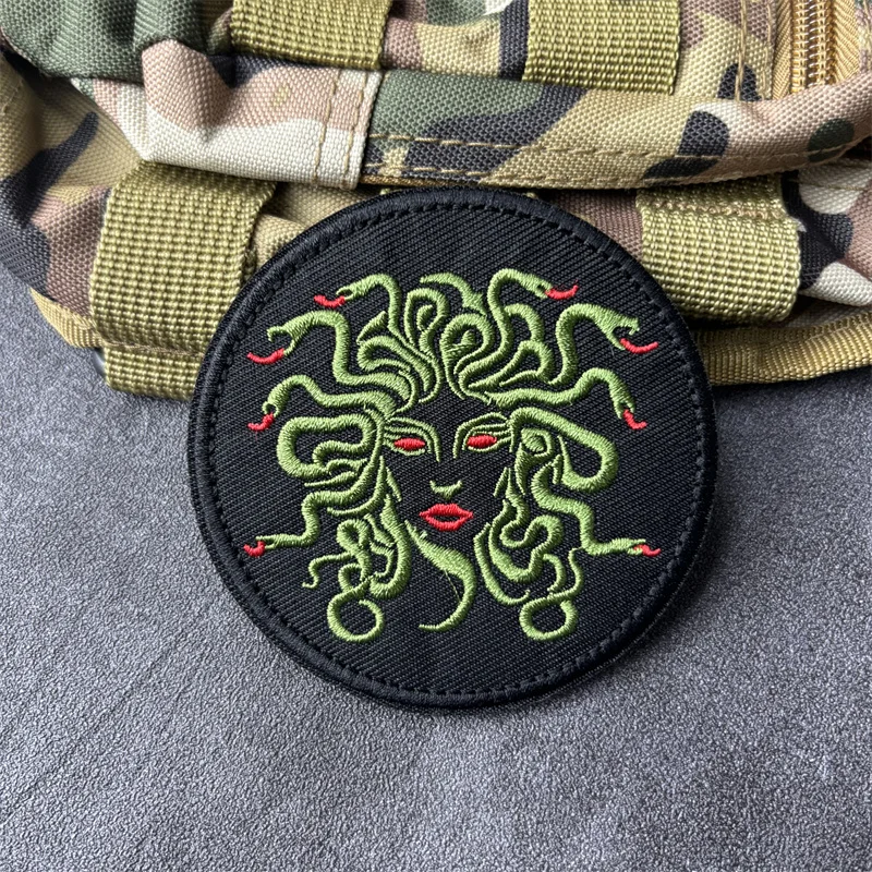 Parche táctico bordado con gancho y bucle para mochila, brazalete - imagen 2